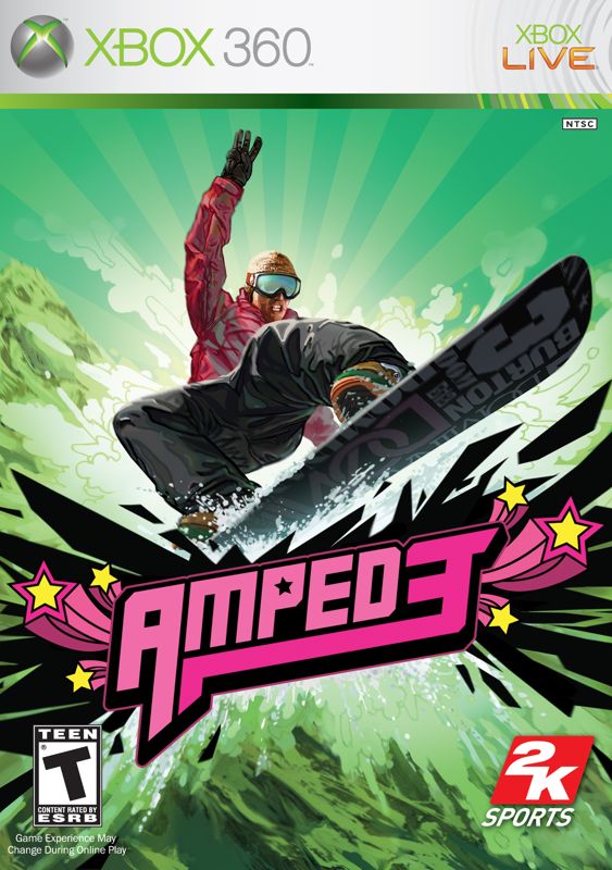 Amped 3 box art for Xbox 360